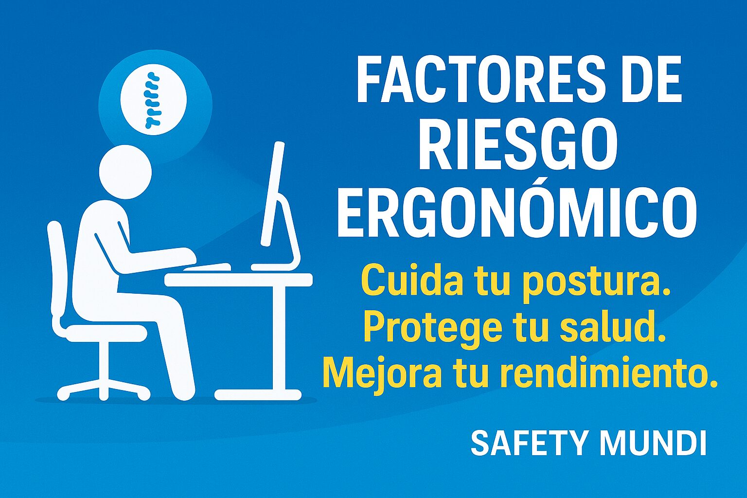 Factores de Riesgo Ergonómico: Cuida tu cuerpo, mejora tu trabajo