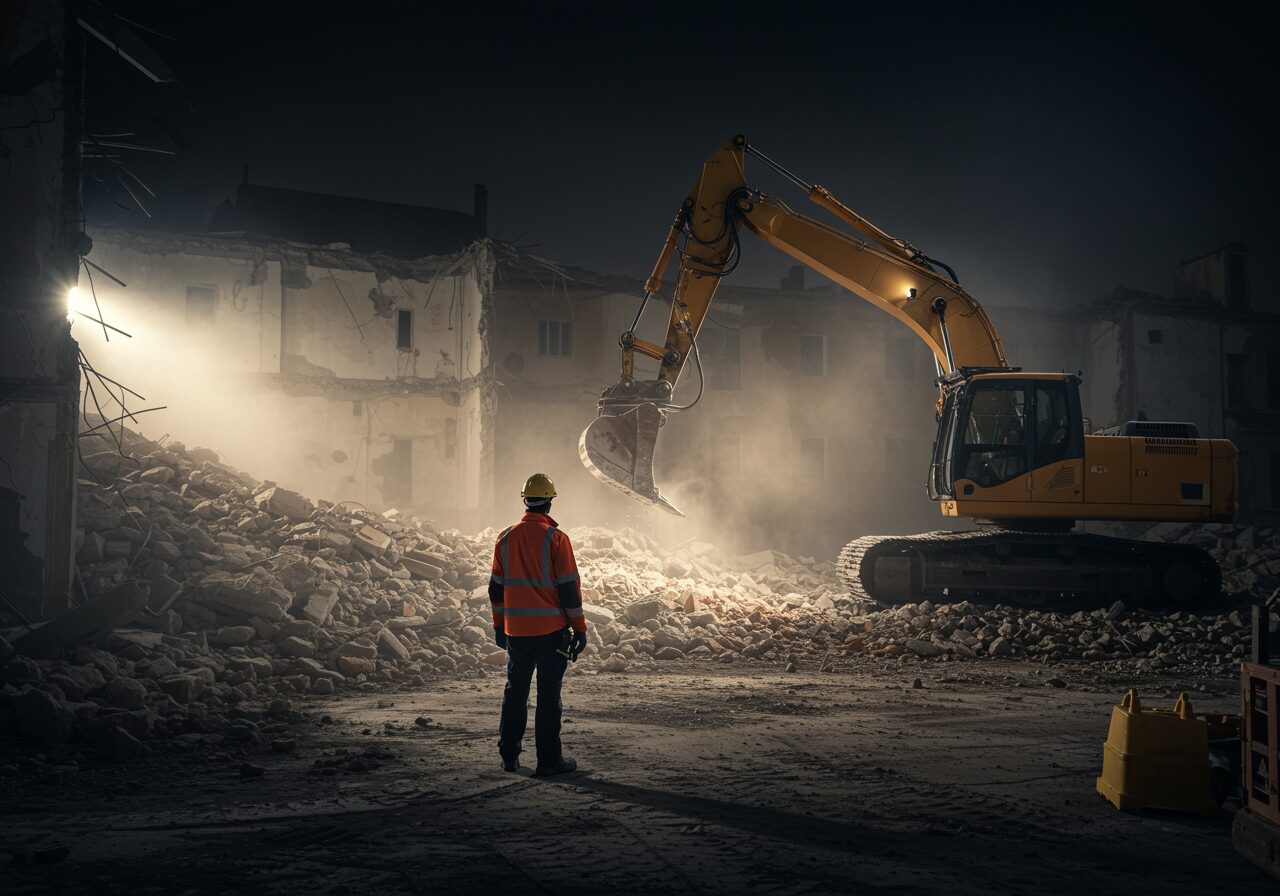 Seguridad en Demoliciones y Manejo de Estructuras Inestables
