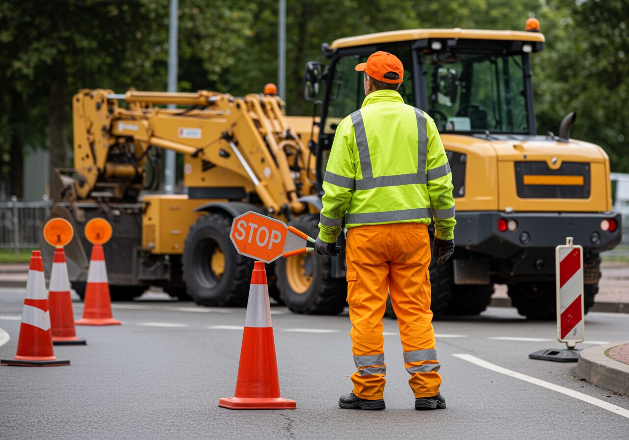 Señalización Vial y Control de Tráfico en Zonas de Construcción