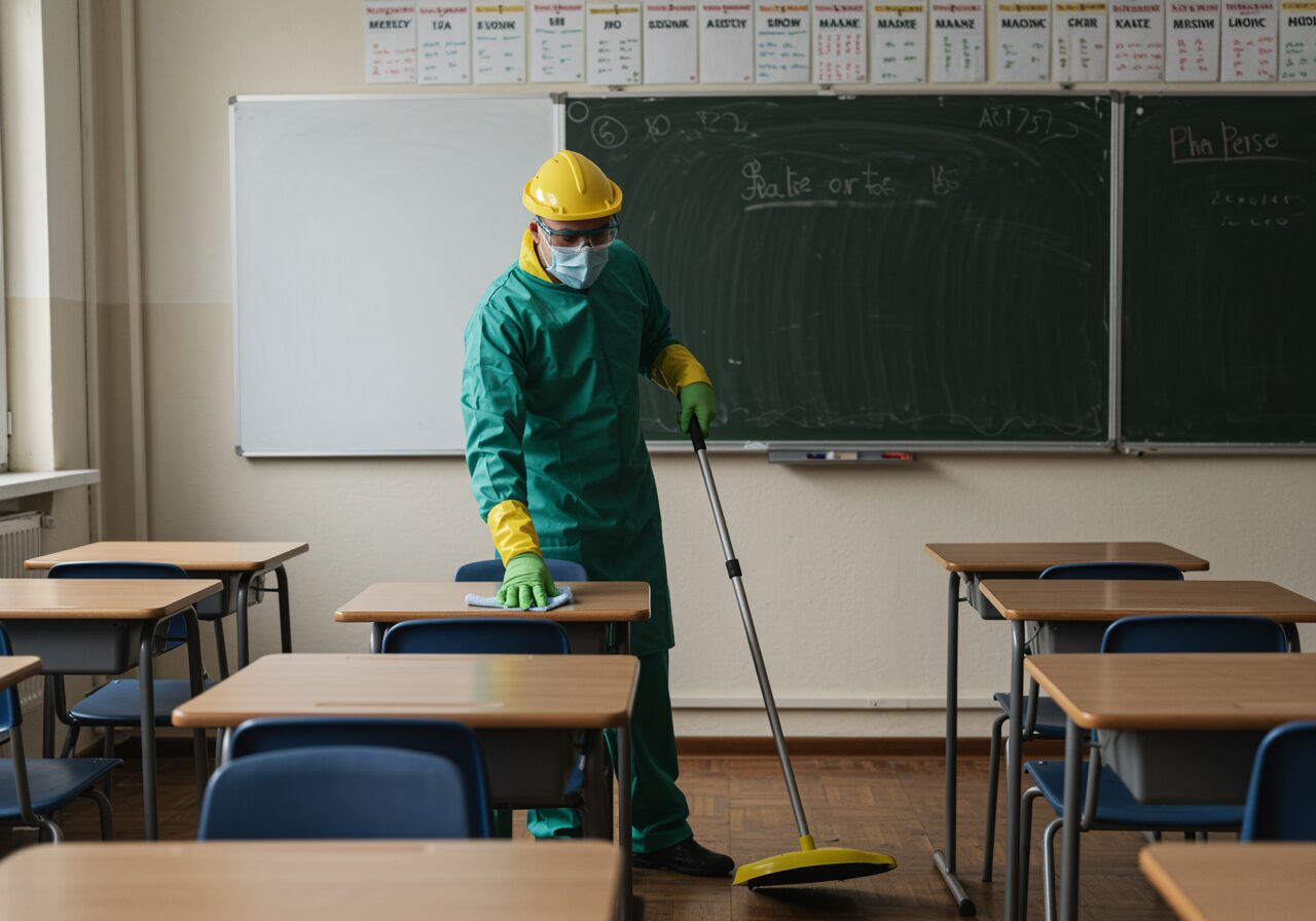 Bioseguridad, Limpieza y Desinfección en Centros Educativos