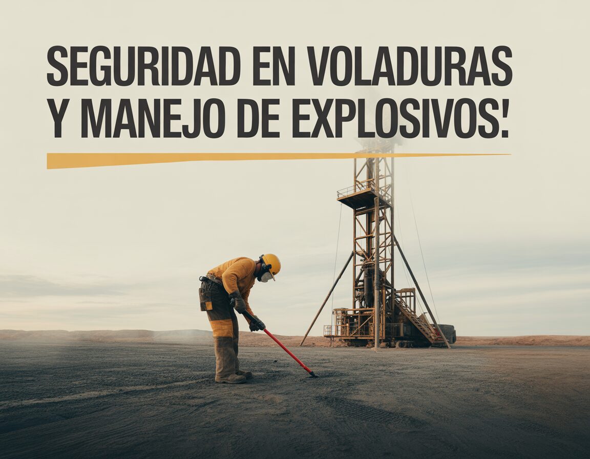 Seguridad en Voladuras y Manejo de Explosivos en Operaciones Mineras
