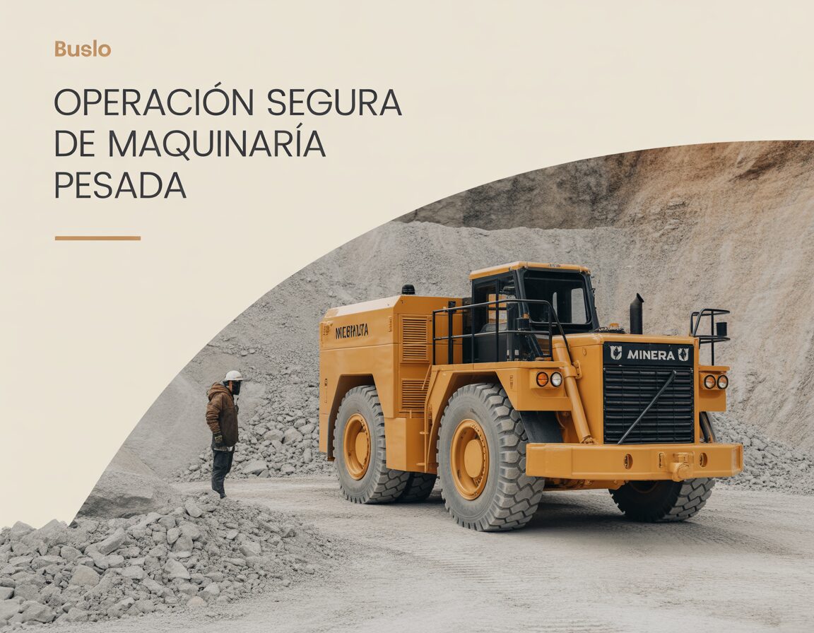 Operación Segura de Maquinaria Pesada en Minería